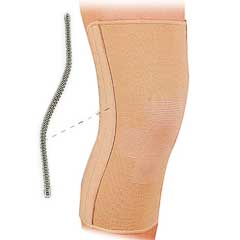 ES-719 Επιγονατίδα ελαστική 2+2 σπυράλ μπανέλλες